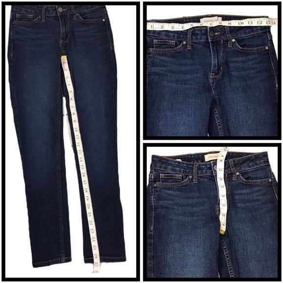 Calvin Klein Ankle Skinny Straight Leg Jeans 2 - Picture 4 of 10
